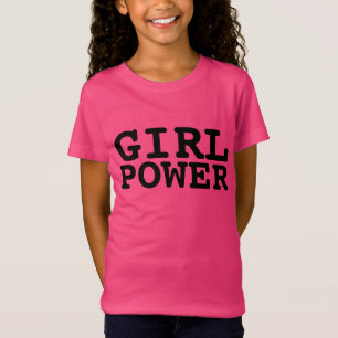 TJEJER STYRKER TJEJER ROSA T-SHIRTAR T SHIRT