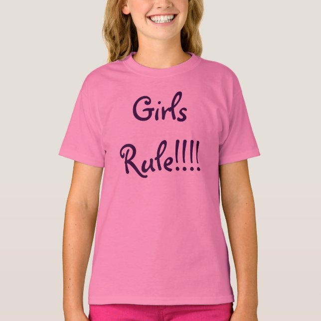 Tjejer! Tee Shirt (Framsida)