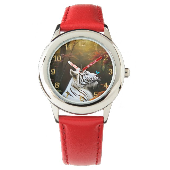 Tjejer Vita tiggare, de där loving Moments, Wristw Armbandsur (Framsida)