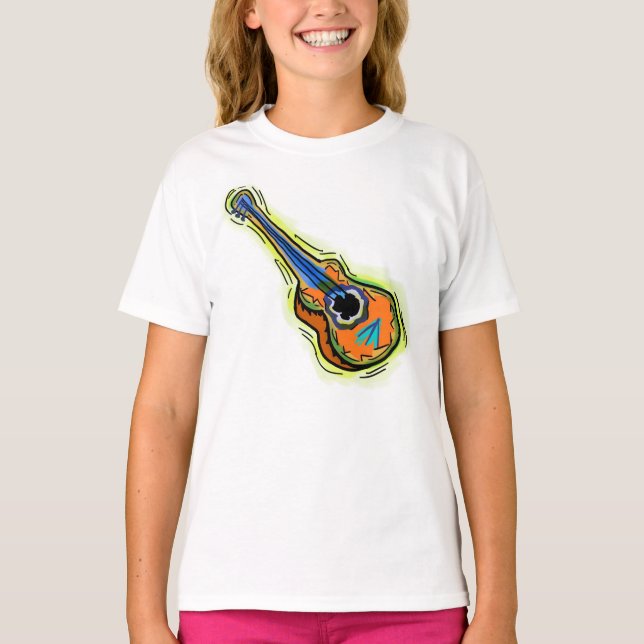 Tjejerguitarskjorta Tröja (Framsida)