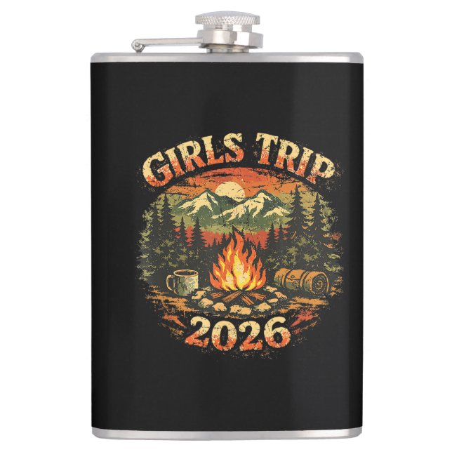 Tjejernas campingäventyr 2026 fickplunta (Framsidan)
