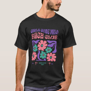 Tjejernas milda bröllopsdags-spa-sommar bachelor t shirt