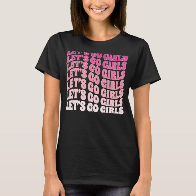 Tjejernas Party Sjungbröllopsfest Bröllopståget T Shirt (Framsida)