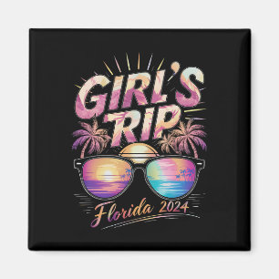 Tjejernas resa Florida 2024 Sommar Beach Weekend Magnet