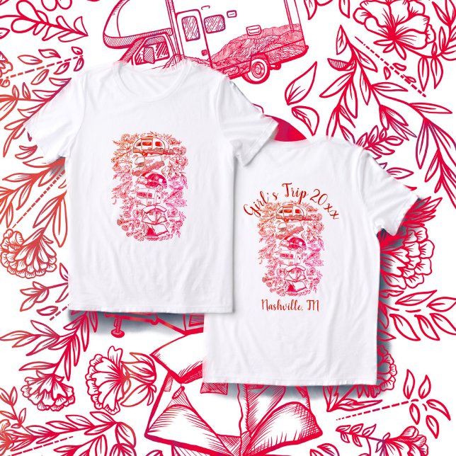 Tjejernas resa T-shirt (Skapare uppladdad)