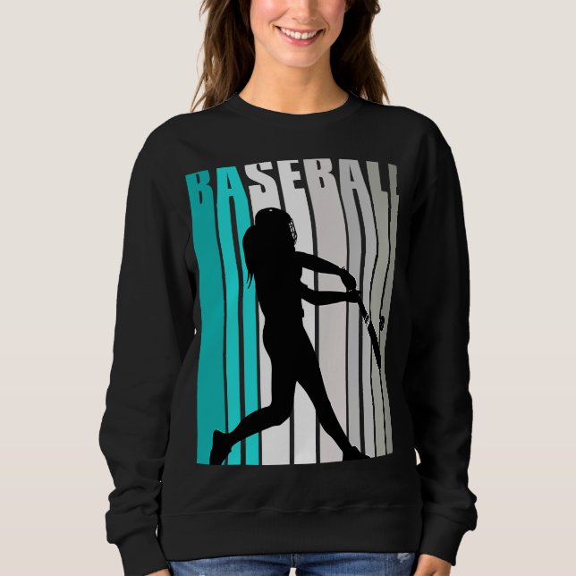 Tjejers Baseboll Baseboll Cool Unik Softboll Fan E T Shirt (Framsida)