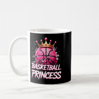 Tjejers Baseboll Prinsessa Rosa Baseboll Boll Kron Kaffemugg