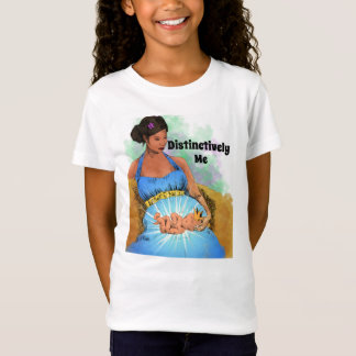 Tjejers distinkta mig TShirt T Shirt