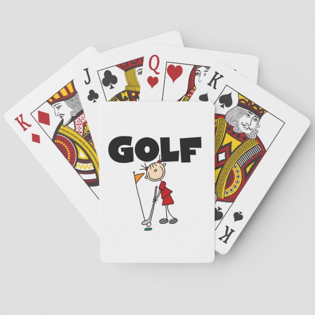 Tjejers GOLF Casinokort (Baksidan)