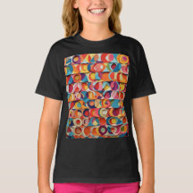 Tjejers grundläggande t-shirt