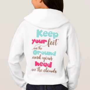 Tjejers Hanes ComfortBlend®-hoodie T Shirt