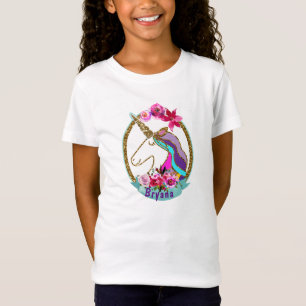 Tjejers Magiska Enhörnings Berättelsebok Illustrat T Shirt