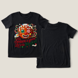 Tjejers Magiska Pepparkaksbulle Godis Jul T Shirt