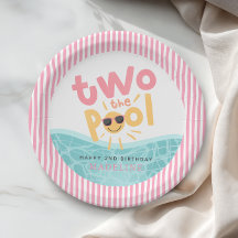 Tjejers söta sommar Två till poolen 2-årsdag