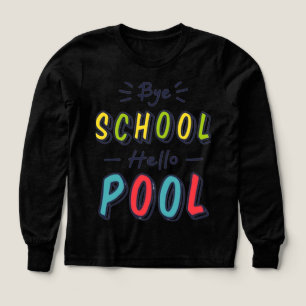 Tjejers svarta sommartröja t shirt