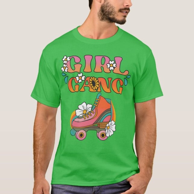 Tjejgäng-vän T Shirt (Framsida)