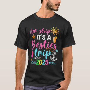 Tjejgängets resa 2025 Kompis Kryssningsresa Sommar T Shirt