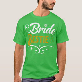 Tjejgruppsledare Brud Bästa Vän Bröllopsfestpresen T Shirt