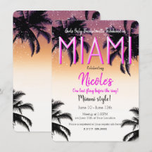 Tjejhelg i Miami på sommaren