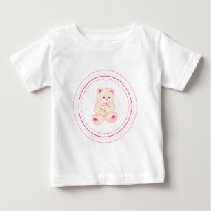 Tjejig teddybjörn tee
