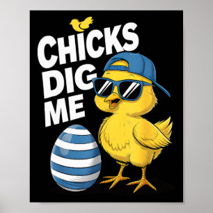 Tjejkarlar Mig Småpojke Påsk Pojkar Påsk Småbarn Poster