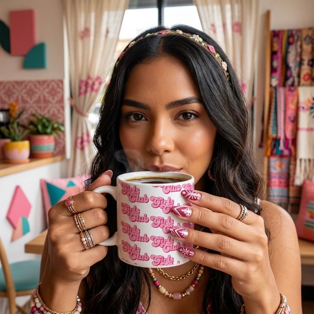Tjejklubb Kaffemugg (Skapare uppladdad)