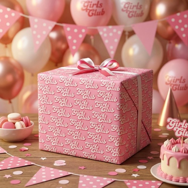 Tjejklubb Presentpapper (Skapare uppladdad)