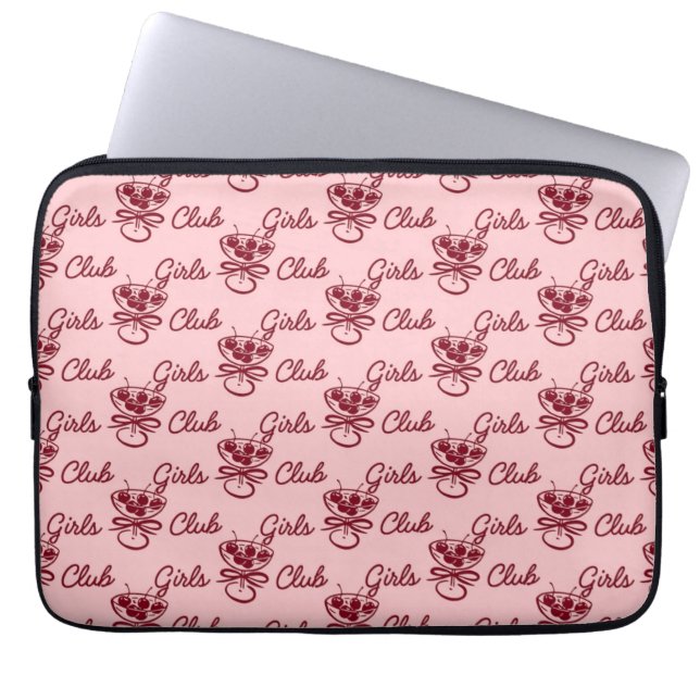 Tjejklubben Laptop Fodral (Framsidan)
