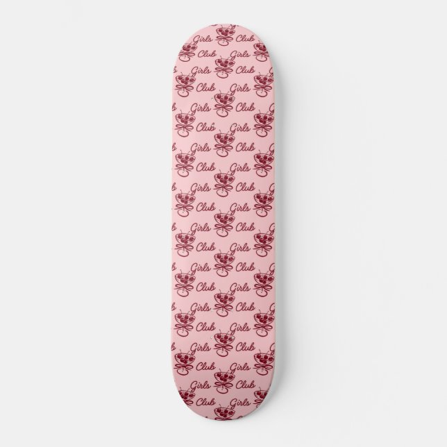 Tjejklubben Mini Skateboard Bräda 18,5 Cm (Framsida)