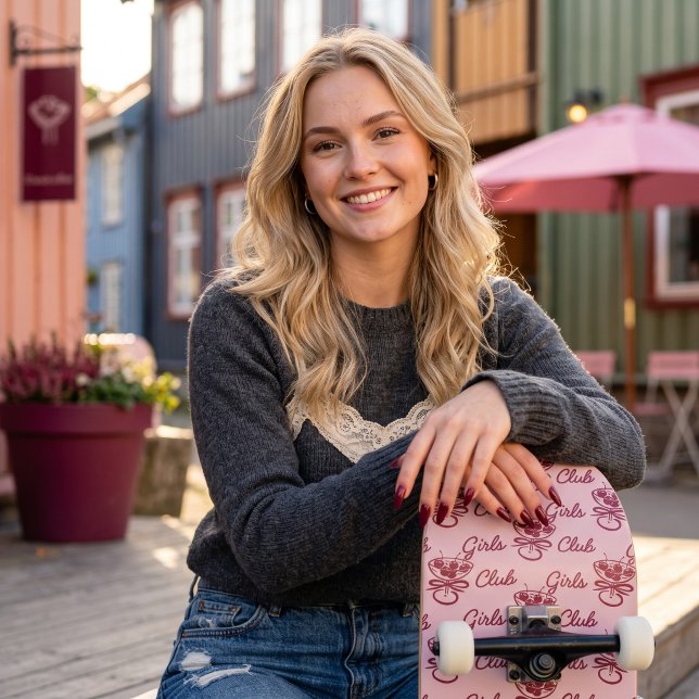 Tjejklubben Mini Skateboard Bräda 18,5 Cm (Skapare uppladdad)