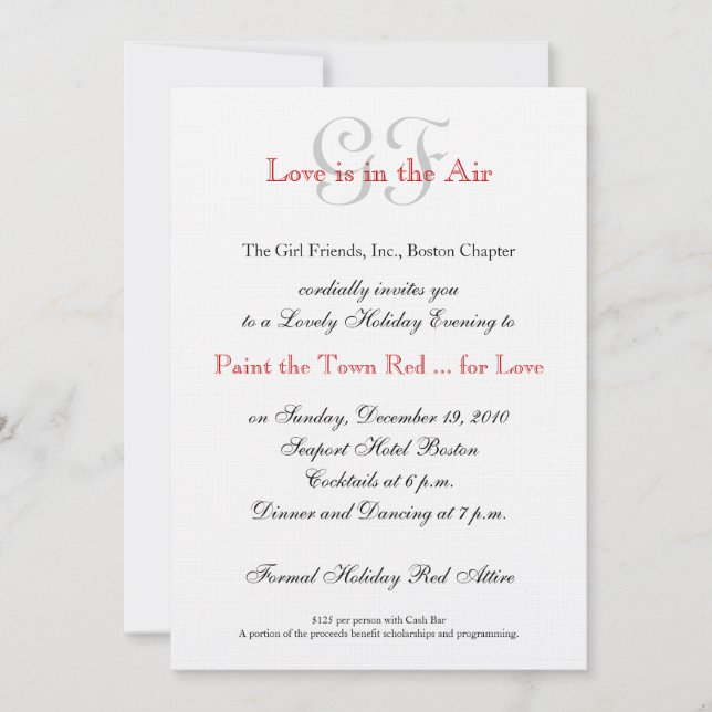 Tjejkompisars utegångsinbjudningar inbjudningar (Framsida)