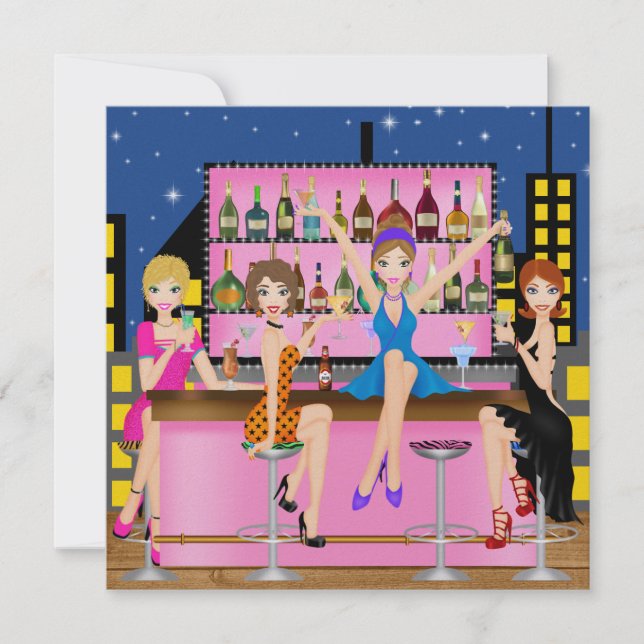 Tjejkväll - Frukost - SRF Inbjudningar (Framsida)