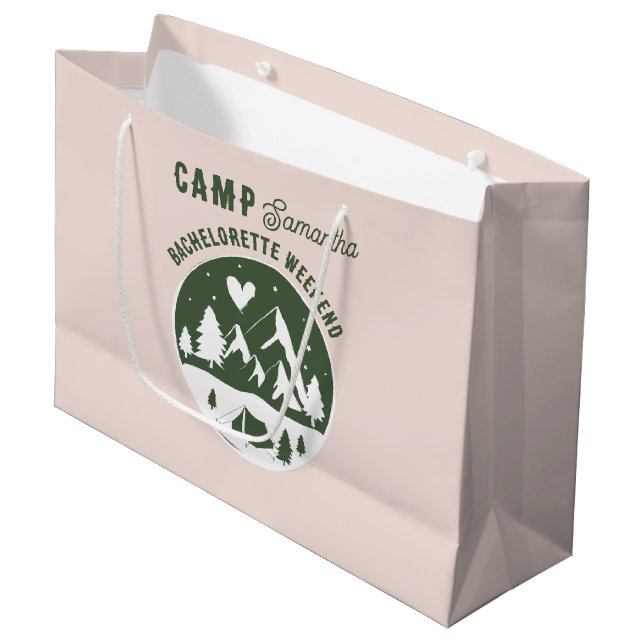 Tjejläger Bachelorette Fester Camping Bach Helg Ro (Framsidan Vinklad)