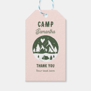Tjejläger Sista Festen Camping Kvinnlig Weekend Ro Presentetikett