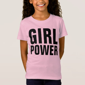 Tjejpower Barn Flickor T-shirt