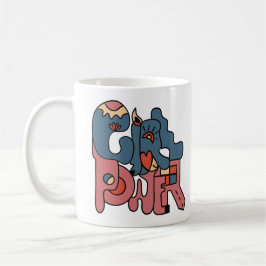 Tjejpower kaffemugg