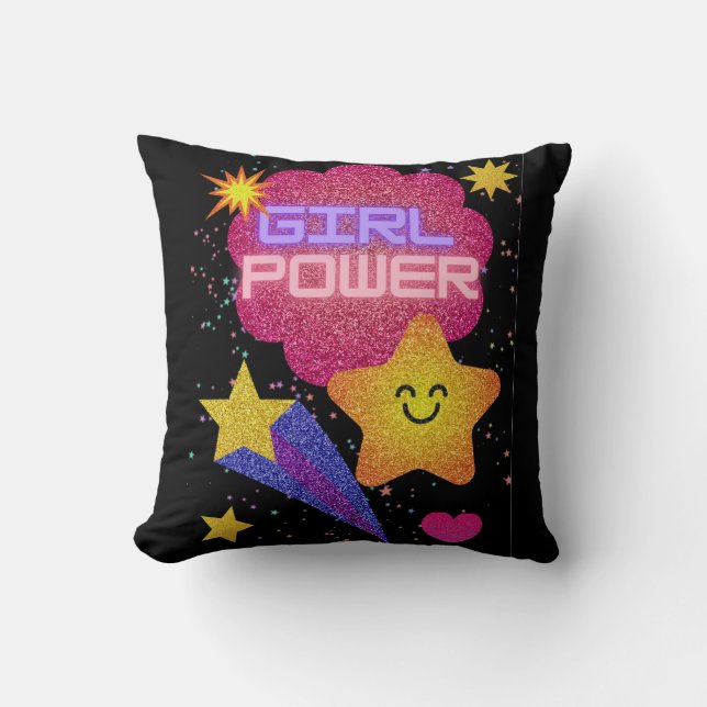 Tjejpower Kudde (Framsida)