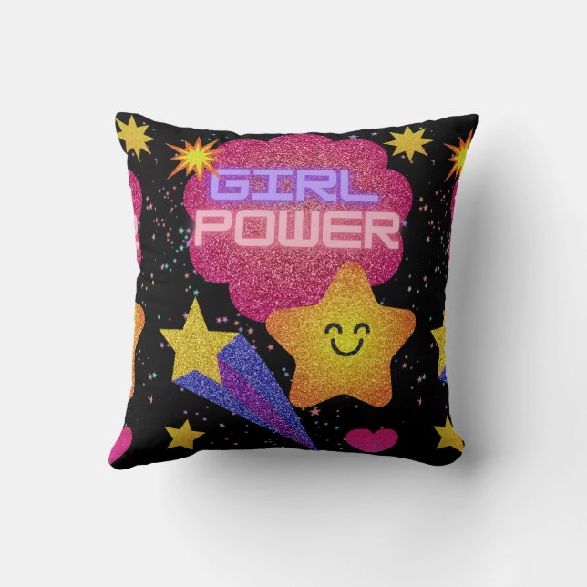 Tjejpower Kudde (Baksida)