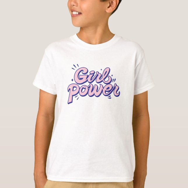 Tjejpower T Shirt (Framsida)