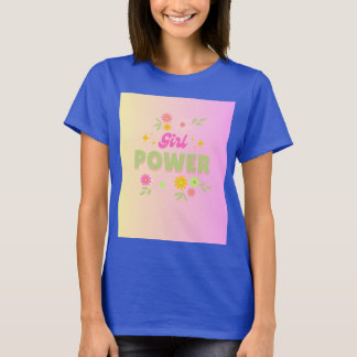 Tjejpowerdesign t shirt