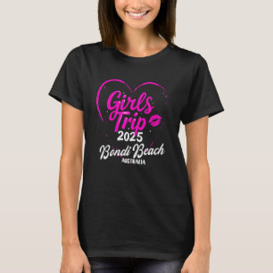 Tjejresa Bondi Beach Australien 2025 Helg Födelsed T Shirt