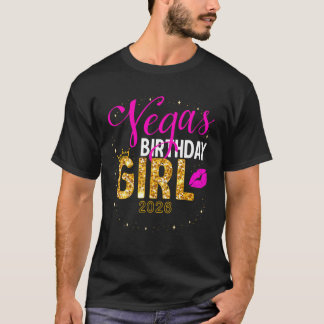 Tjejresa Las Vegas 2026 Semester Helg Födelsedag T Shirt