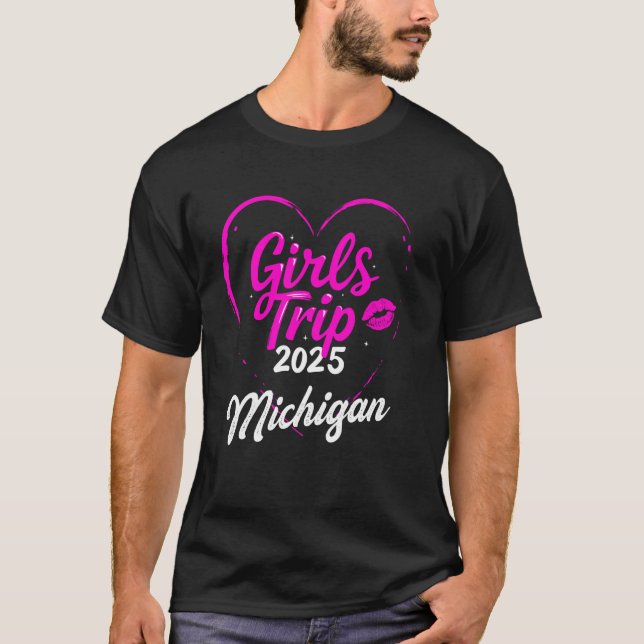 Tjejresa Michigan 2025 Tröja Dam Weekend Födelseda (Framsida)