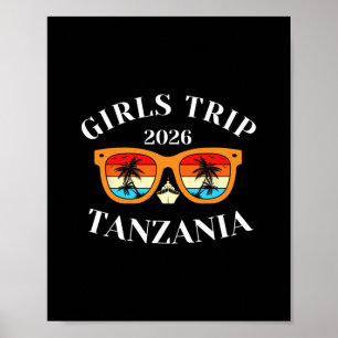 Tjejresa till Tanzania 2026 Vårresa 2026 Kryssning Poster