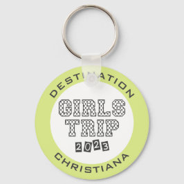 Tjejresan 2023 Tjejernas Helguppehåll Anpassad Nyckelring