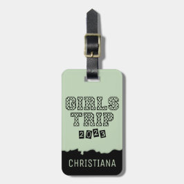 Tjejresan 2023 Tjejernas Helguppehåll Semester Bagagebricka