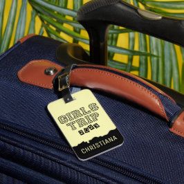 Tjejresan 2023 Tjejernas Helguppehåll Semester Bagagebricka