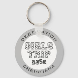 Tjejresan 2023 Tjejvecka Semester Anpassad Nyckelring