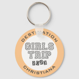 Tjejresan 2023 Tjejvecka Semester Anpassad Nyckelring