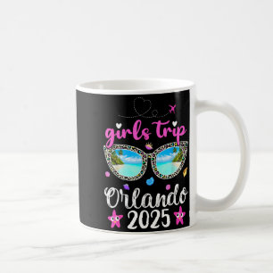 Tjejresan 2025 Sommar Solglasögon Florida Orlando Kaffemugg